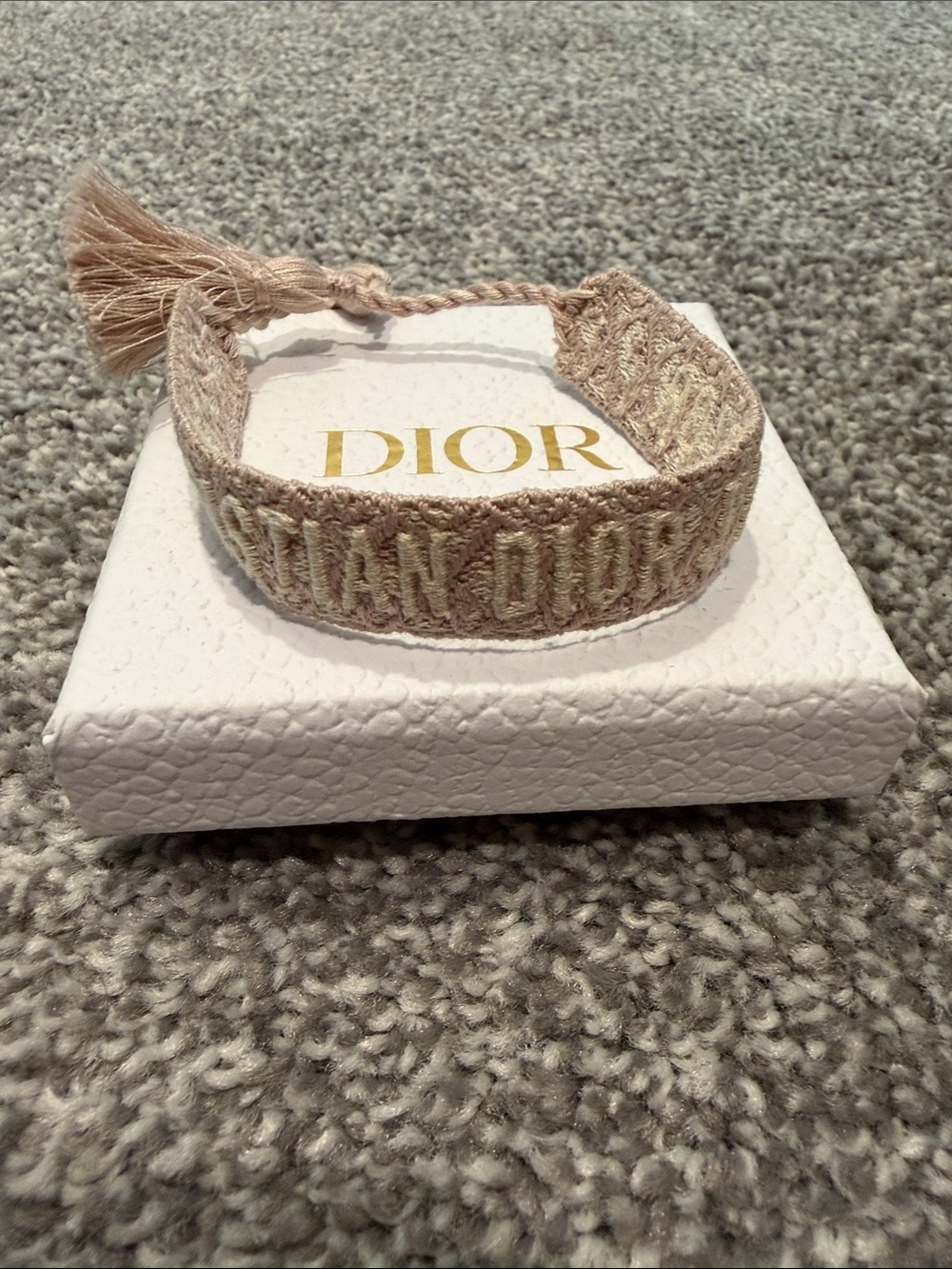 Christian Dior Tassel Bracelet